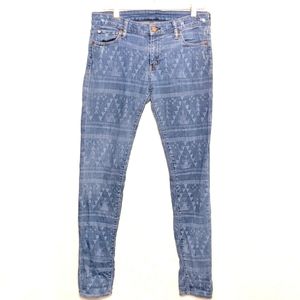 Ralph Lauren southwestern print skinny je…
